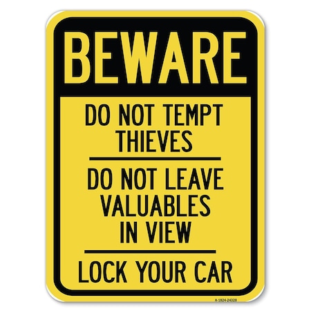 Signmission Safety Sign, 18 in Height, Aluminum, 24 in Length, 24328 A-1824-24328